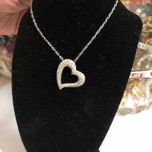 Swarovski‎ Crystal Heart Pendant Necklace